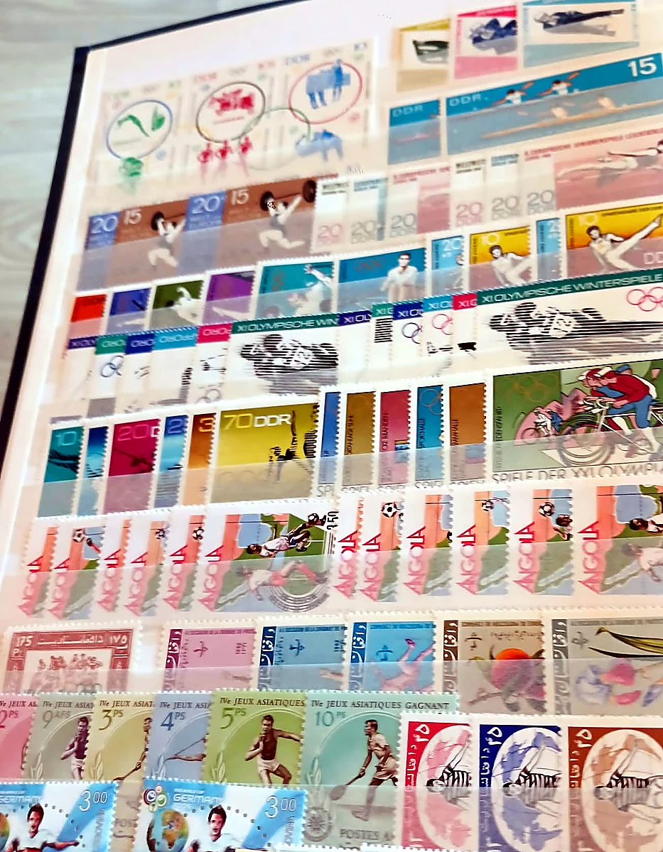 Deportes del mundo, stock de series, detalle 2