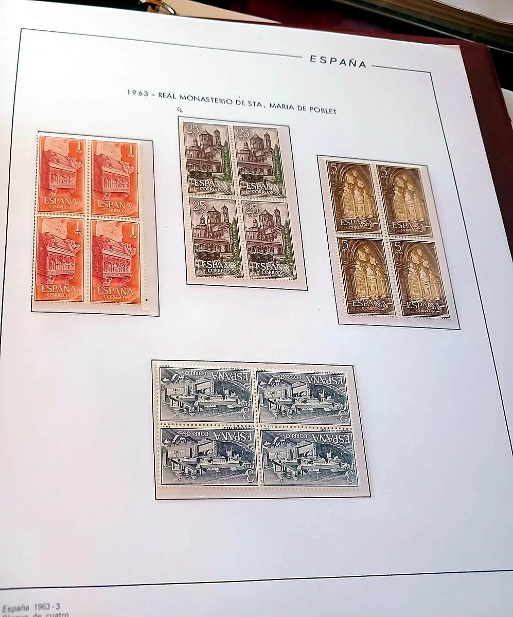 España en bloques de cuatro, 1963–1999, detalle 2