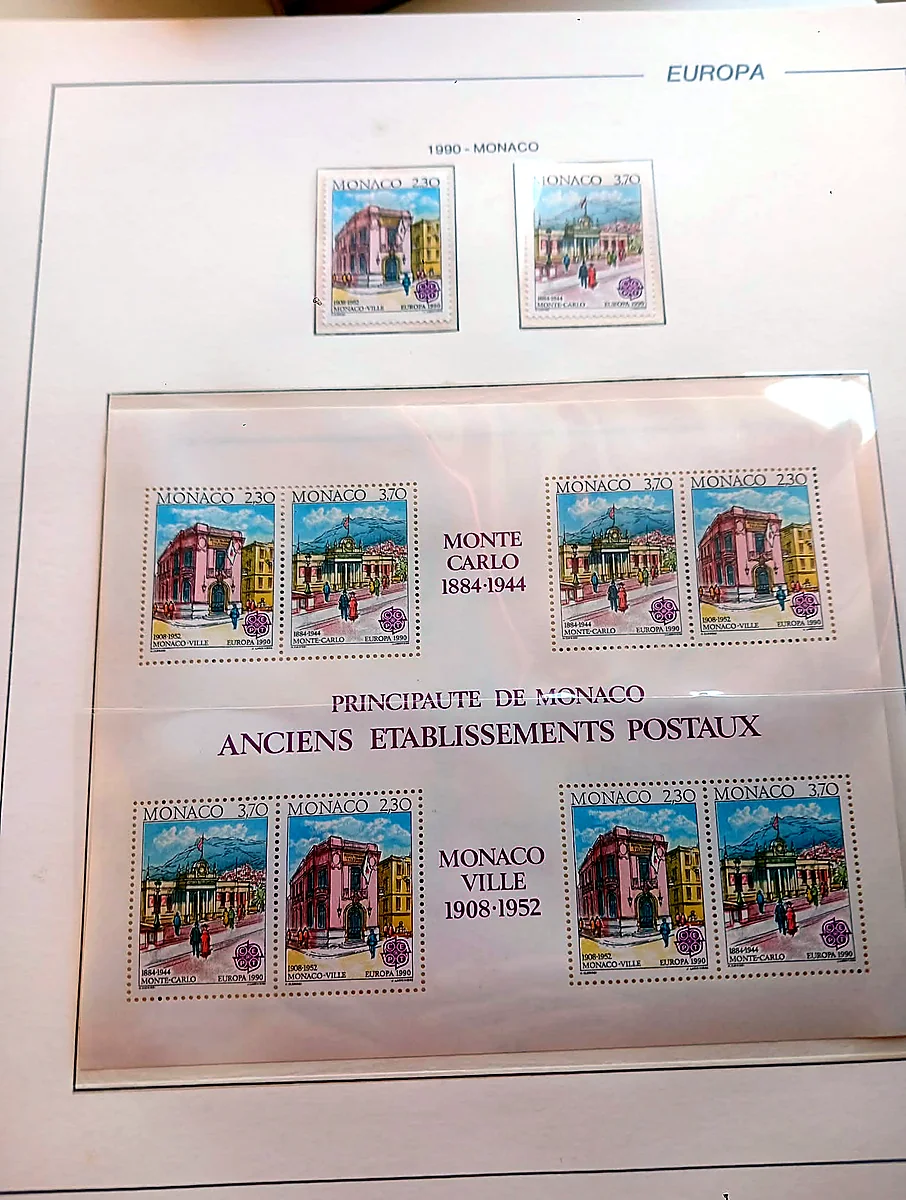 Europa CEPT 1956–1990, colección completa — Emisión conjunta europea, 1956–1990