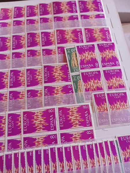 España, tema Europa 1960–1977 · lote de existencias — España, 1960–1977