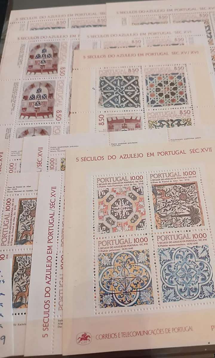 Portugal 1970–1998, colección completa, detalle 2