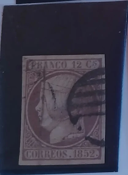 Edifil 13 · Doce cuartos, 1852 — España, 1852
