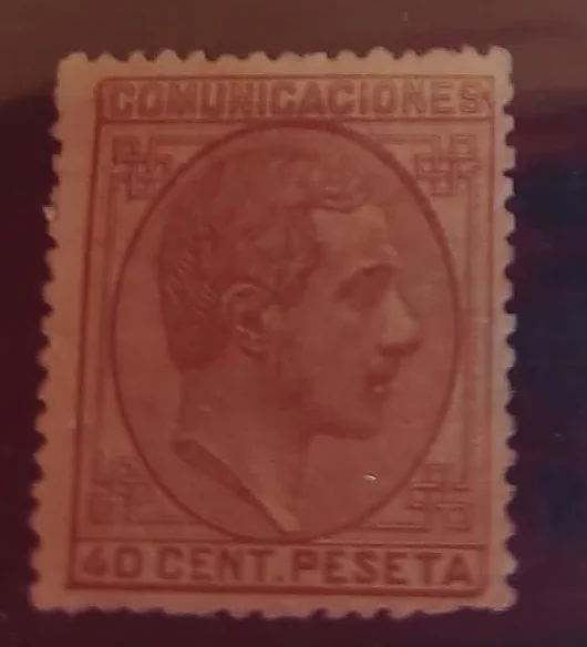 Edifil 195 · 40 céntimos de peseta — España, Por confirmar