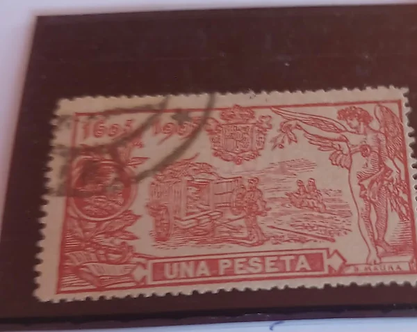 Edifil 264 · Quijote 1905, una peseta — España, 1905