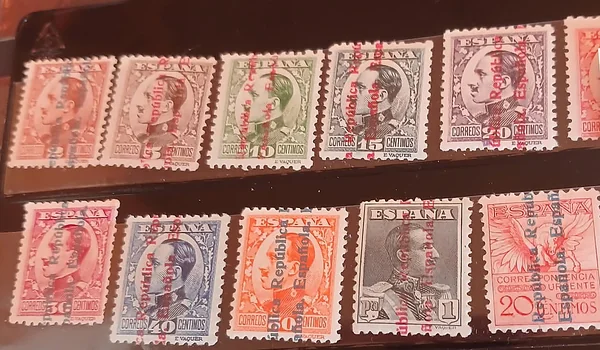 Edifil 597/603 · Sobrecarga «República Española» — España, Por confirmar