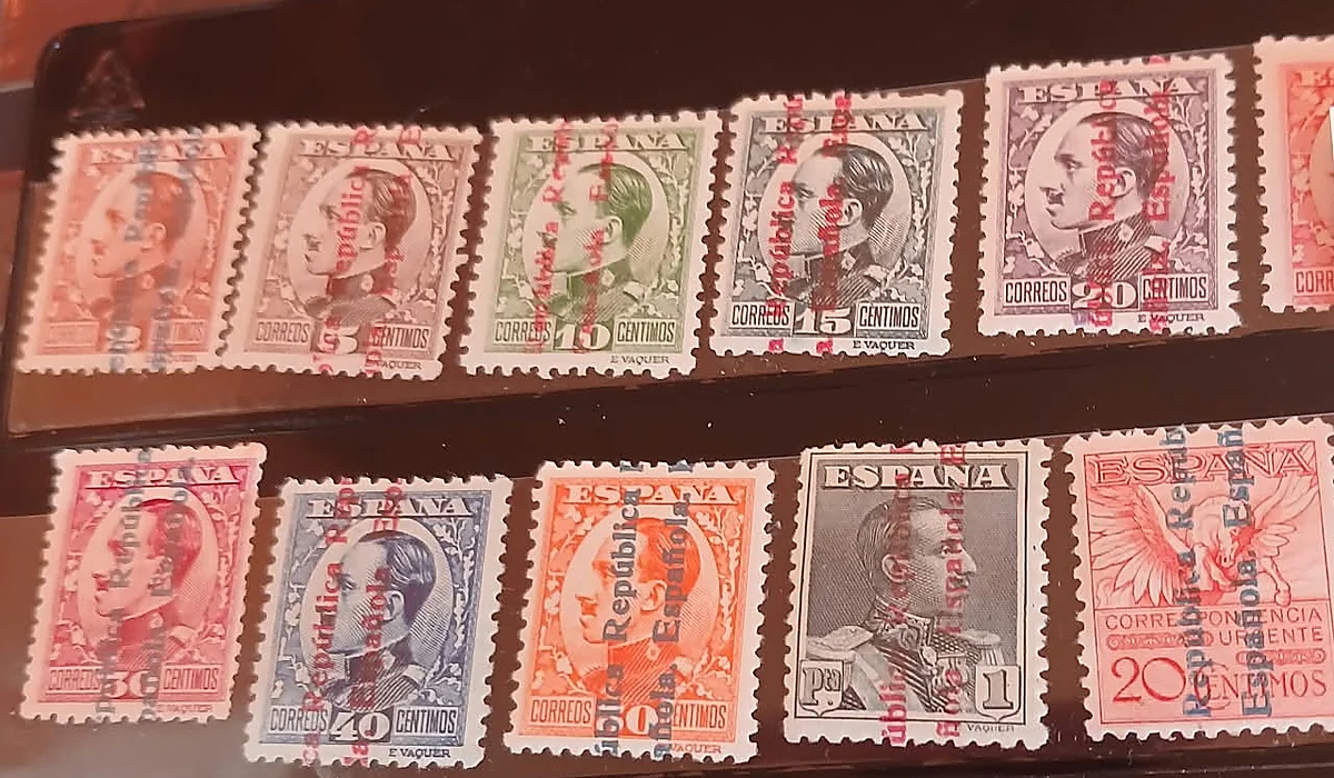Edifil 597/603 · Sobrecarga «República Española» — España, Por confirmar