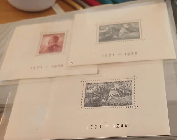 Hojitas de Lepanto, 1938 (Edifil 862/63) — España, 1938